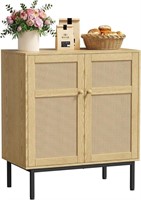 $131 Rattan Sideboard Buffet Cabinet