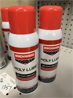 2 CANS OF MOLY LUBE