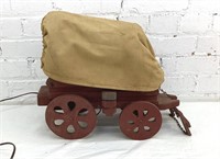17" Covered Wagon Table Lamp