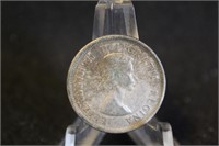 1962 Canada 25 Cent Silver Coin