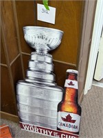 Molson Canadian Beer Sign - 12.5" x 24"