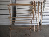 Wood clothes dryer