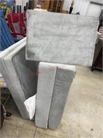 4 pc foam mattress set