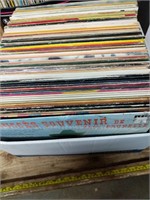 Box full of albums, great country artists