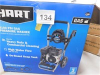 Hart 3100 psi gas pressure washer tested