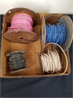 Four rolls of wire