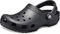 Crocs Unisex Men's 9/Women's 11 Clog, Black Men's