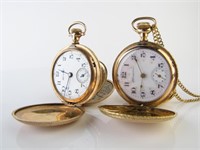 Two Hampden Pocket Watches