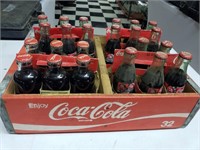 Coca Cola Crate with 6 packs of Coca Cola