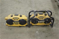 (2) Dewalt Radios, Both Work Per Seller