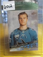 Fredrik Handemark Young Guns Card