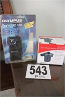 Electric Air Pump & Olympus Recorder(R8U)
