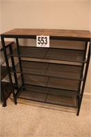 Metal & Wood Shelf (BUYER RESPONSIBLE FOR