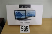 New Ofiyaa Two Screen Monitor(R8U)