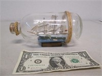 George Hook Ship In A Bottle Sailboat Model -