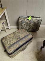 Suitcase and travel bags.