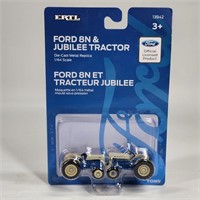 TOMY ERTL 1/64 FORD 8N & JUBILEE TRACTOR NIP