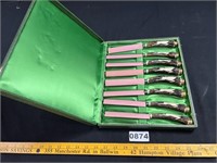 Anton Wingen Solingen Steak Knife Set in Case