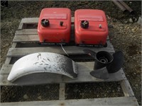 2 Fuel Tanks for Boat, a Fender & Propeller