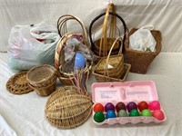 Baskets & Easter Decor