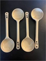 New Commercial serving spoons 6oz