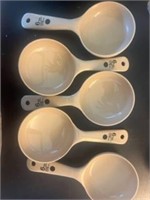 New Commercial serving spoons 6oz