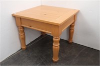 Sturdy Wood End Table
