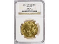 NGC Guide $2,750: Gold 1 oz Buffalo, NGC MS70