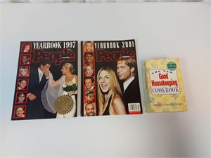 People Weekly Yearbooks 1997 & 2001, Cookbook