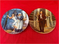 2 Knowles "Gone With the Wind" Collector Plates