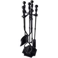 AMAGABELI GARDEN & HOME 5 Pcs Fireplace Tools