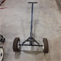 Hand cart for moving trailers