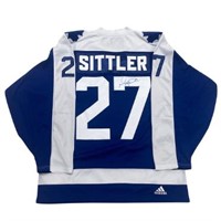 Darryl Sittler Autographed Maple Leafs Pro Jersey