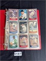 1988 Pacific Baseball Legends Cards in Binder