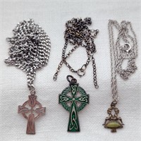 Irish Type Crosses & Leprechaun Nklc