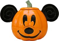 Disney Mickey Mouse Pumpkin Cookie Jar