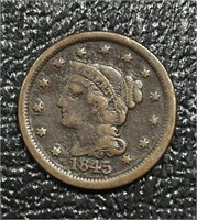 US 1845 Large Cent Penny