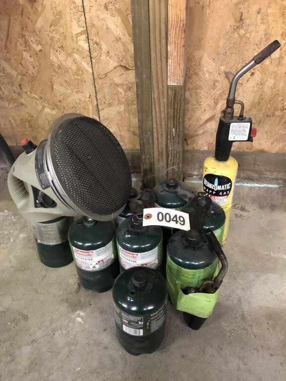 Propane Torch and Heater with Propane