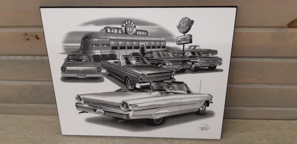 Ford Galaxie Owners Plaque