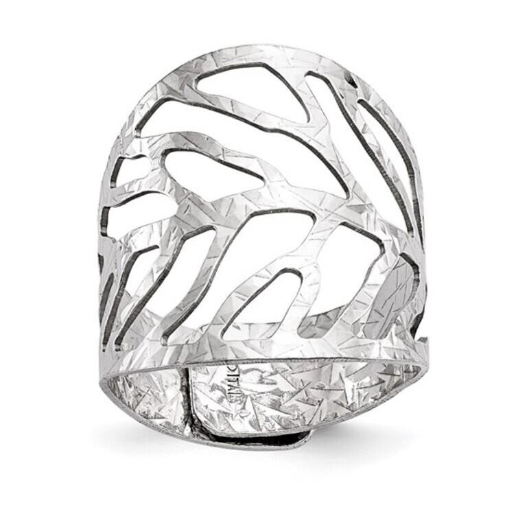 Sterling Silver Adjustable Ring