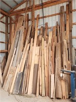 Large Amount of Dried Lumber