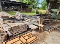White Oak Posts and 5/4 Rough Sawn Lumber