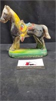 Chalkware horse figure