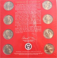 2010 PRESIDENT DOLLAR SET