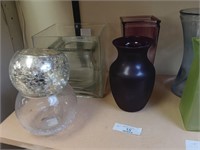 VASES-GLASS