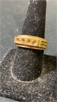 Mens size 10ring marked 14k/11.5grms