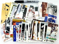 Collection cartes de hockey dont plusieurs rares