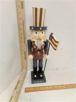 Americana Uncle Sam Nutcracker