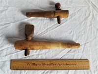 Vintage Wooden Taps