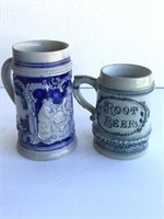 Antique Salt Glazed Root Beer Mug & More